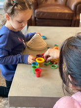 Load image into Gallery viewer, Loose Parts Rainbow Ring Set