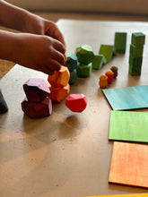 Load image into Gallery viewer, Rainbow Stacking Stones