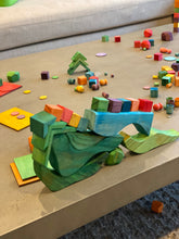 Load image into Gallery viewer, Rainbow Cube Stacking Blocks