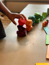Load image into Gallery viewer, Rainbow Stacking Stones