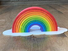Load image into Gallery viewer, Nesting Rainbow on a Cloud Tray