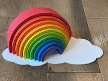 Load image into Gallery viewer, Nesting Rainbow on a Cloud Tray