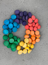 Load image into Gallery viewer, Rainbow Flat-bottom Dots