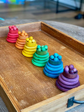 Load image into Gallery viewer, Loose Parts Rainbow Ring Set
