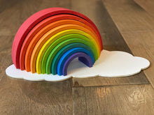 Load image into Gallery viewer, Nesting Rainbow on a Cloud Tray
